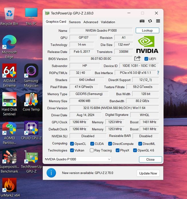 Placa Low Profile 4gb GDDR5