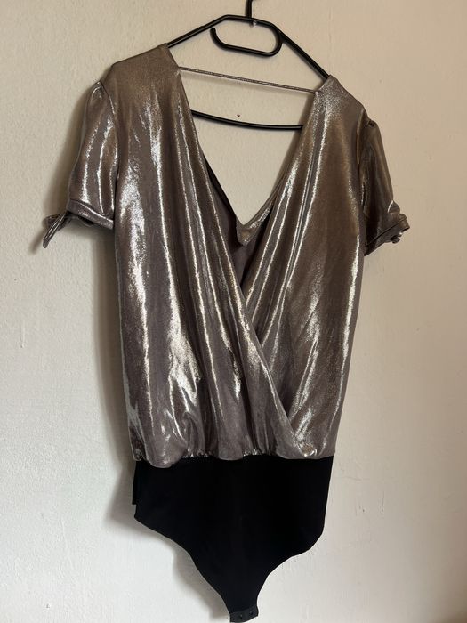 Body mânecă scurtă Bershka