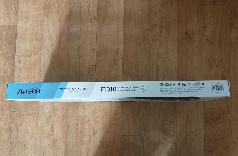 Комплект клавиатура и мишка A4TECH Fstyler F1010 с USB кабел