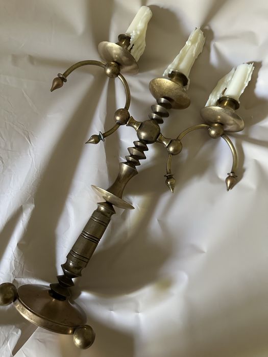 Подсвечник деревянный