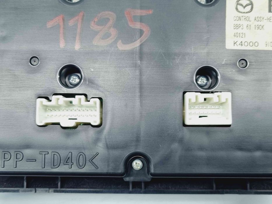 Panou comanda clima MAZDA 3 Sedan (BL) [Fabr 2008-2013] BBP361190K