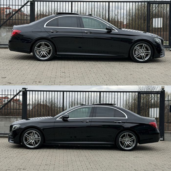 Mercedes Benz E220d AMG pachet ,194cp, Panorama,ceasuri Widescreen