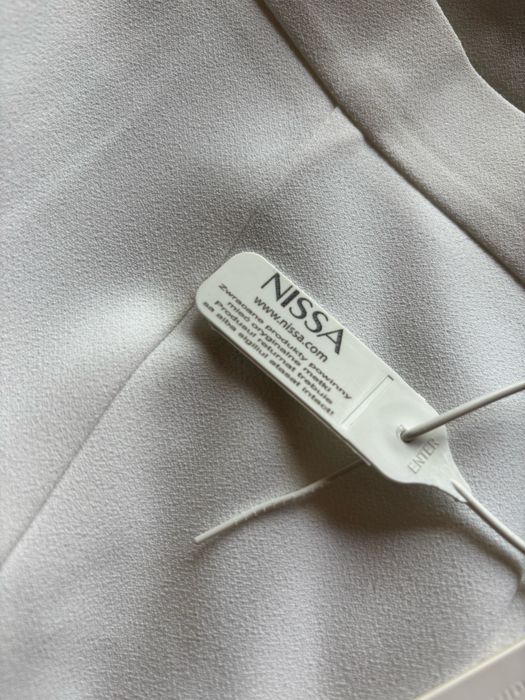 Pantaloni Nissa albi eleganți, noi cu etichetă, mărimea 36