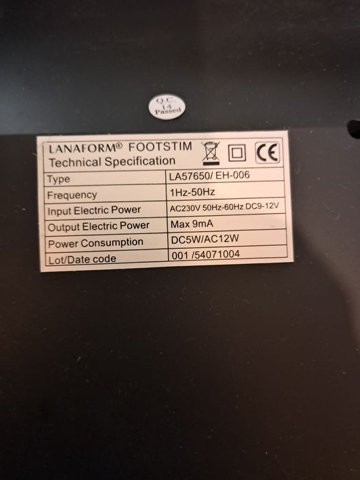 Aparat Lanaform masaj/stimulare picioare