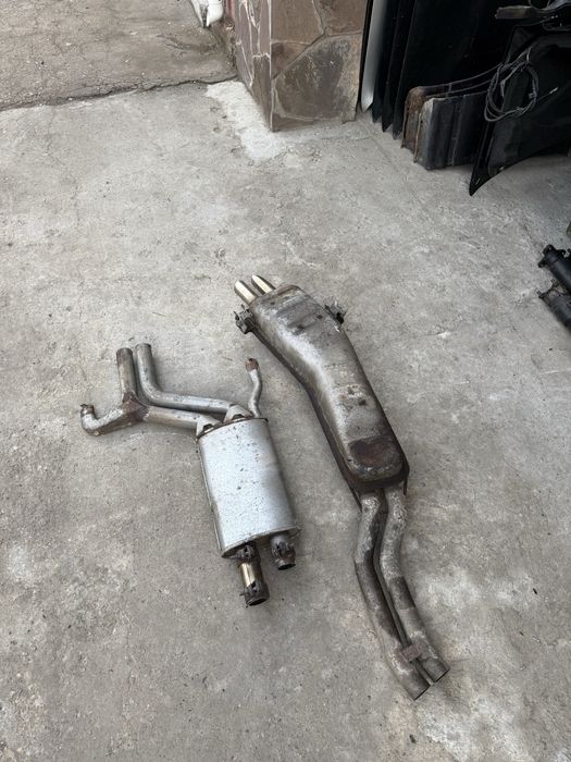 Глушитель и Резанатор 2.5 на BMW e34