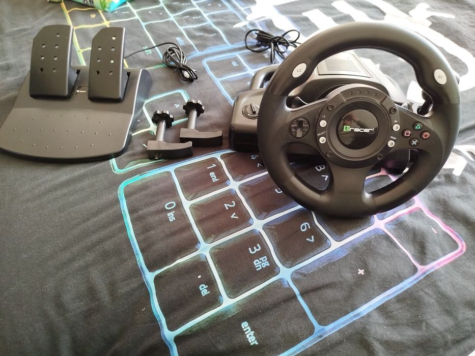 Волан с педали TRACER DRIFTER STEERING WHEEL
