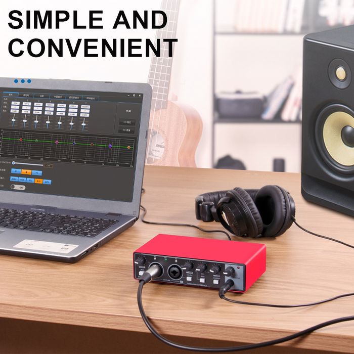 Смесител, USB аудио интерфейс RP-MD22 G2, 24 bit/192kHz, Plug and Play