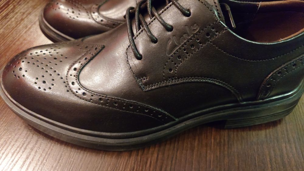 Туфли Clarks (черные)
