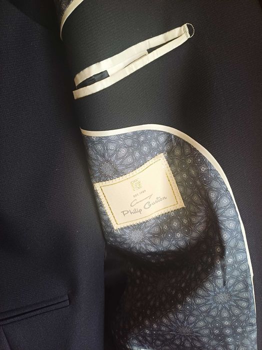 Costum de bărbați, Bleumarin: Sacou, Vesta si Pantalon