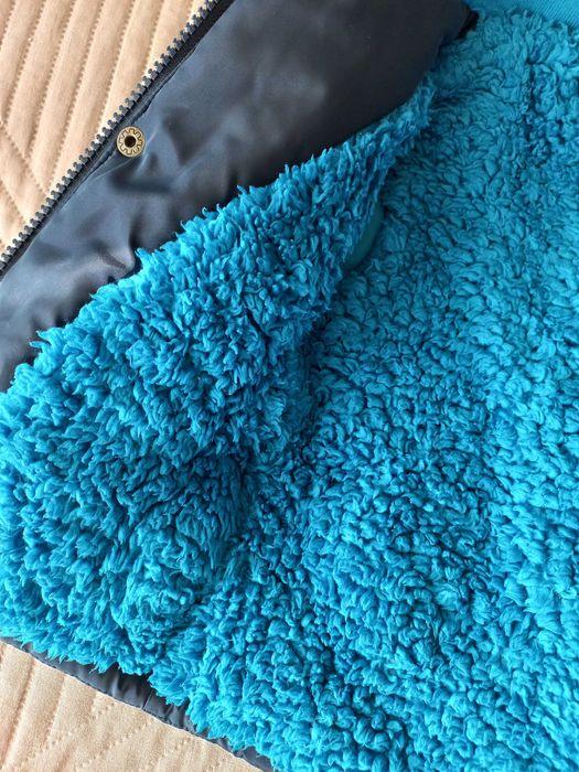 Детско зимно яке за момче So Cute, размер 80, в тъмно синьо