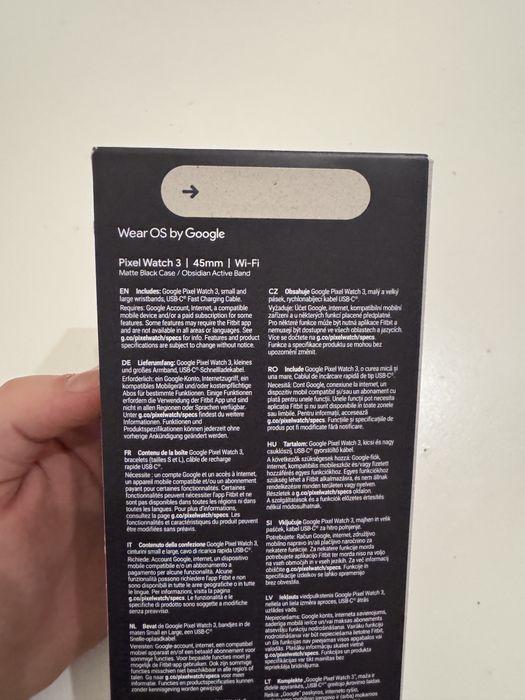 Google Pixel Watch 3 – 45 мм