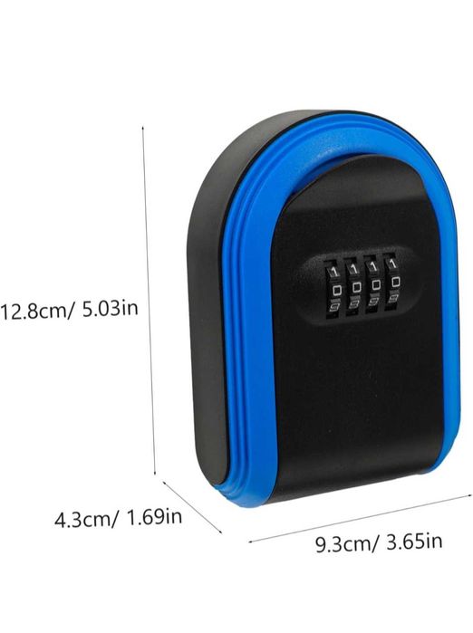 Кутия за ключове стена монтаж locker box цифрова сейф комбинация бокс