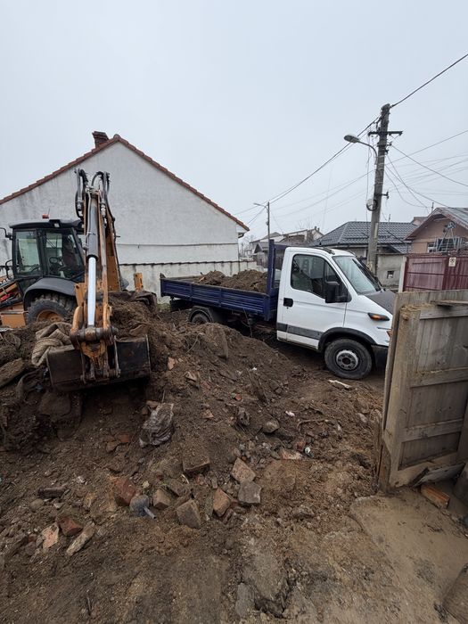 Transport basculabil 6-30t nisip, balastru, sort, piatra sparta