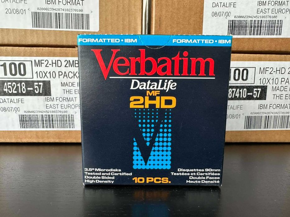 Флопи Дискети Verbatim Data Life MF 2HD 1.44MB