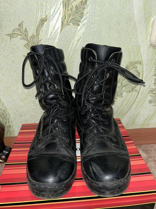 Берцы кожаный хороший состояние