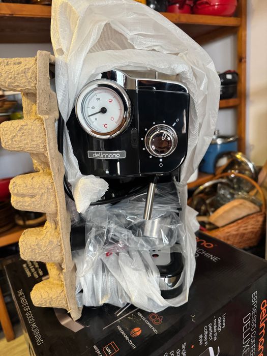 Espressor de cafea Delimano Deluxe Noir (110067532)