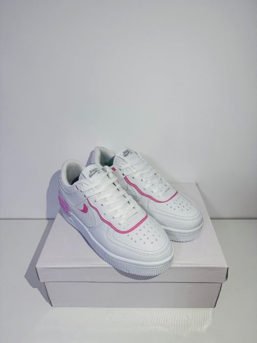 Nike AF1 alb&roz