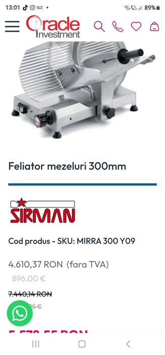 Feliator  profesional mezeluri