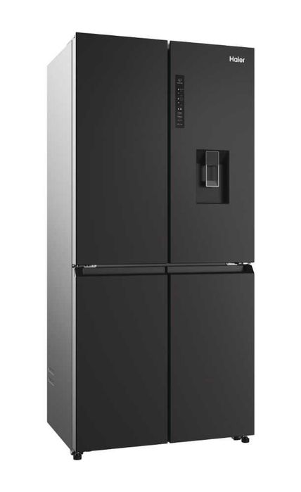 Нов инверторен side by side хладилник с диспенсър Haier HCR3818EWPT 463 литра антрацид