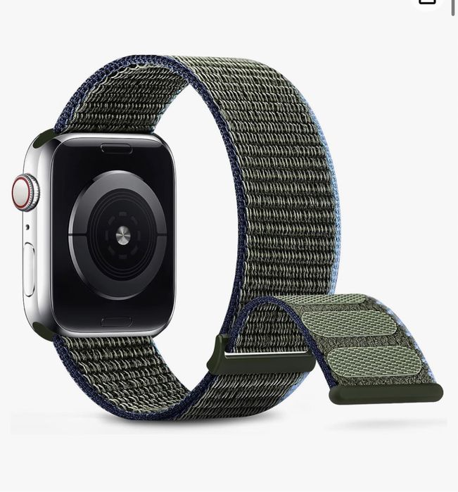 Curea Brand Nylon Sport Ceas Apple Watch Husa Folie Silicon