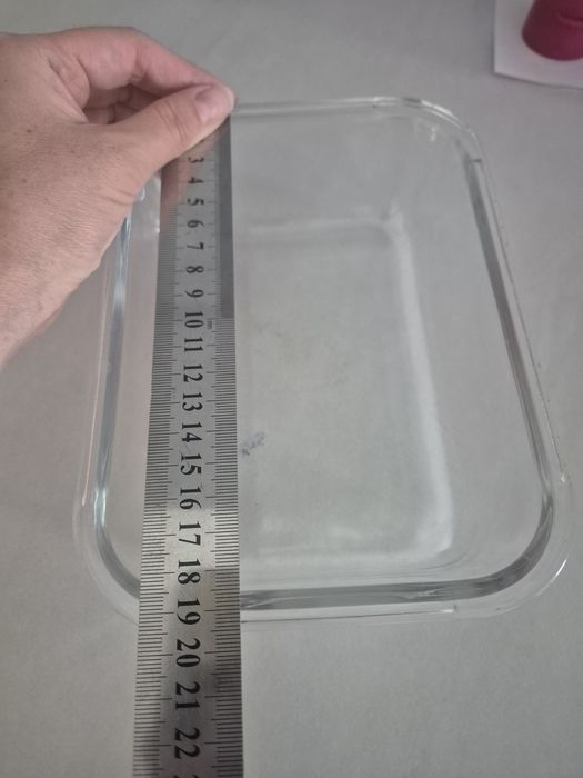 Контейнер новый, стеклянный