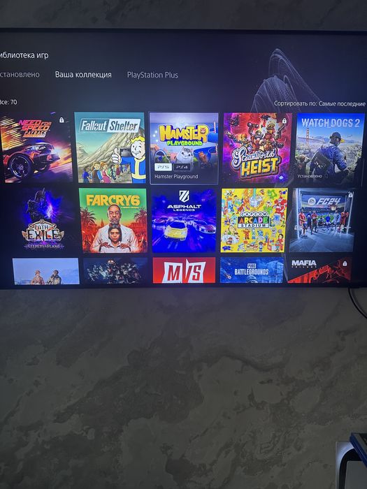 Продам пс 5 +20-25 игр