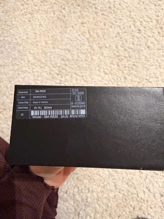 Casti Samsung Galaxy buds 3 pro cu toate accesoriile incluse