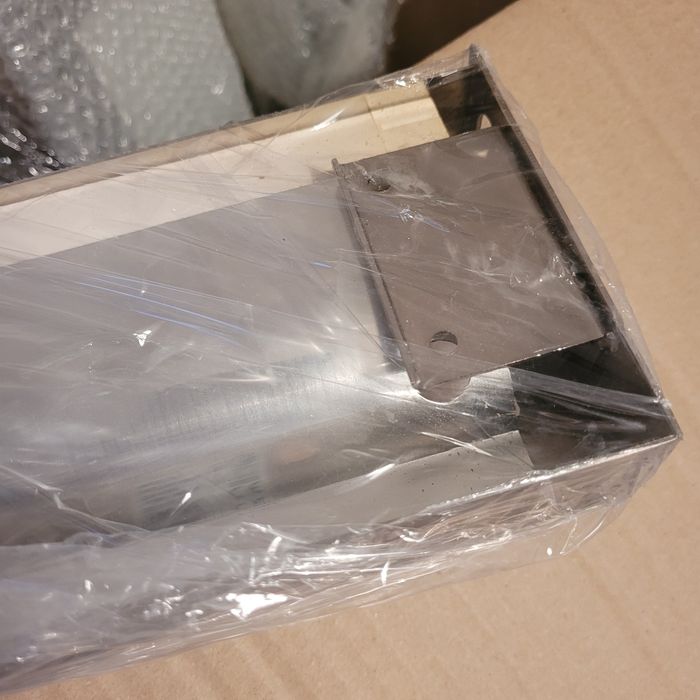 Corp iluminat inox 60 x 10 cm, 14W