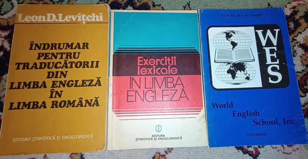 Carti in limba engleză