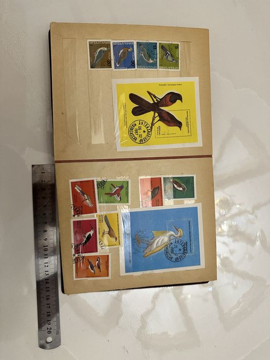 Марки в журнале