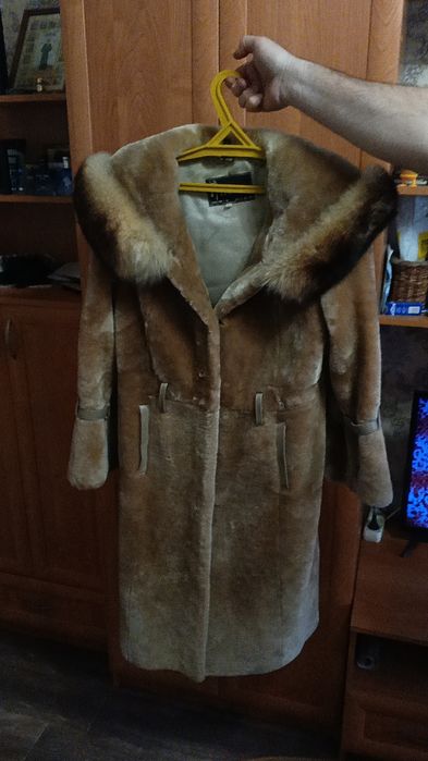 Шуба мутон женская