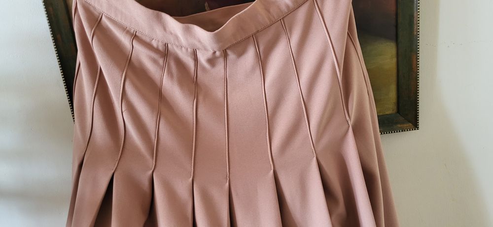 Fusta plisata groasa Taillissime