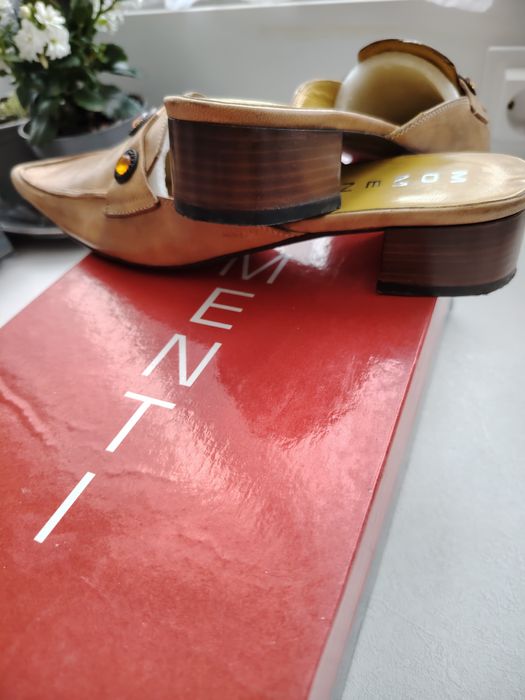 Италиански чехли 100% естествена агнешка кожа