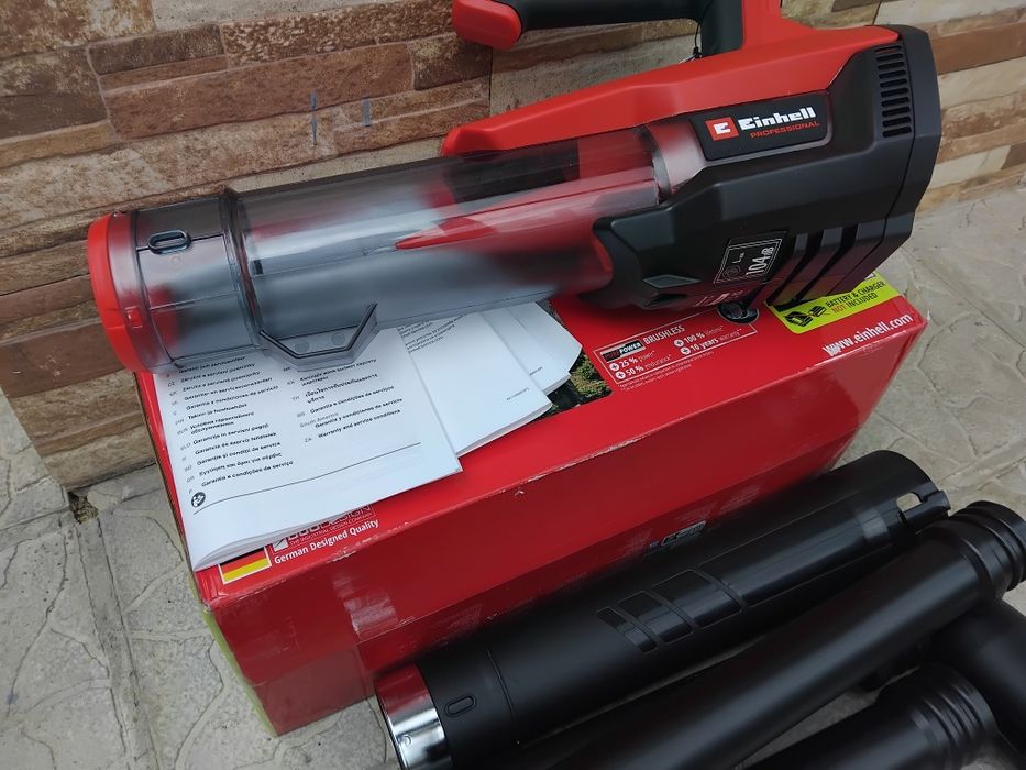 Einhell GP-LB18/200 Li GK-Solo Безчетков Мощен Мотор Духалка нова