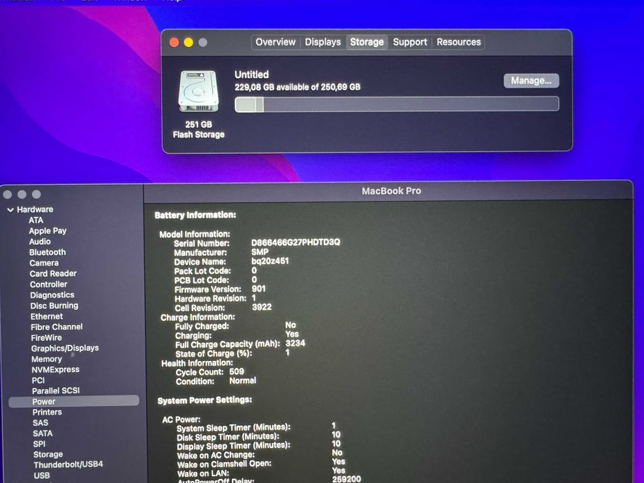 13.3 Core i5 Apple MacBook Pro 2016 TouchBar 16GB RAM/256GB SSD/Бат 6ч