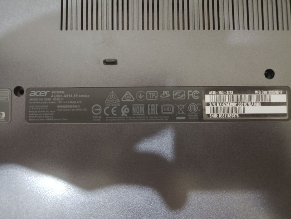 Продам ноутбук на запчасти