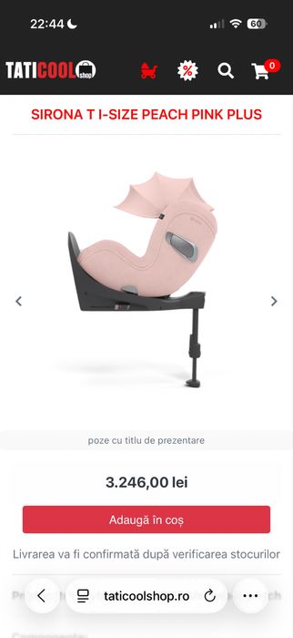 Scaun Auto Cybex Sirona T I-size