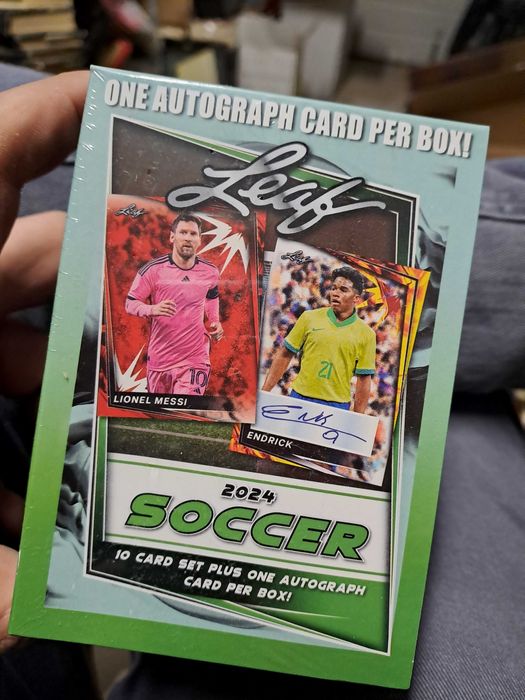 2024 Leaf Soccer Blaster box - Кутия с ГАРАНТИРАН автограф!!