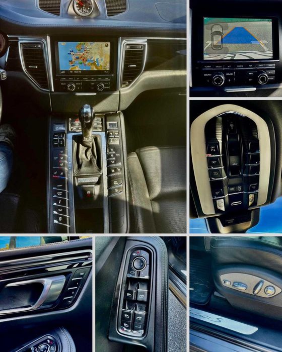 Porsche Macan S Diesel V6 PDK 258CP Pano Bose Led Chrono Distributie schimbata Schimb ulei cutie