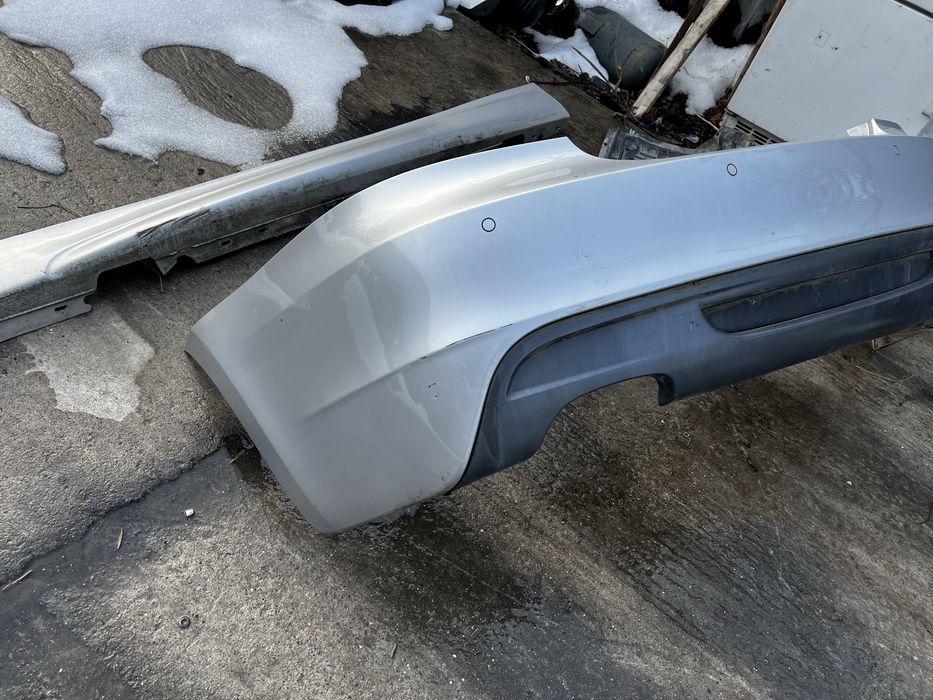 Задна м броня m packet bmw e82 e88 ( ляв праг м пакет )