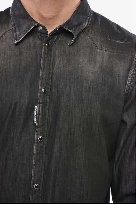 Dsquared2-Denim Classic Western Shirt