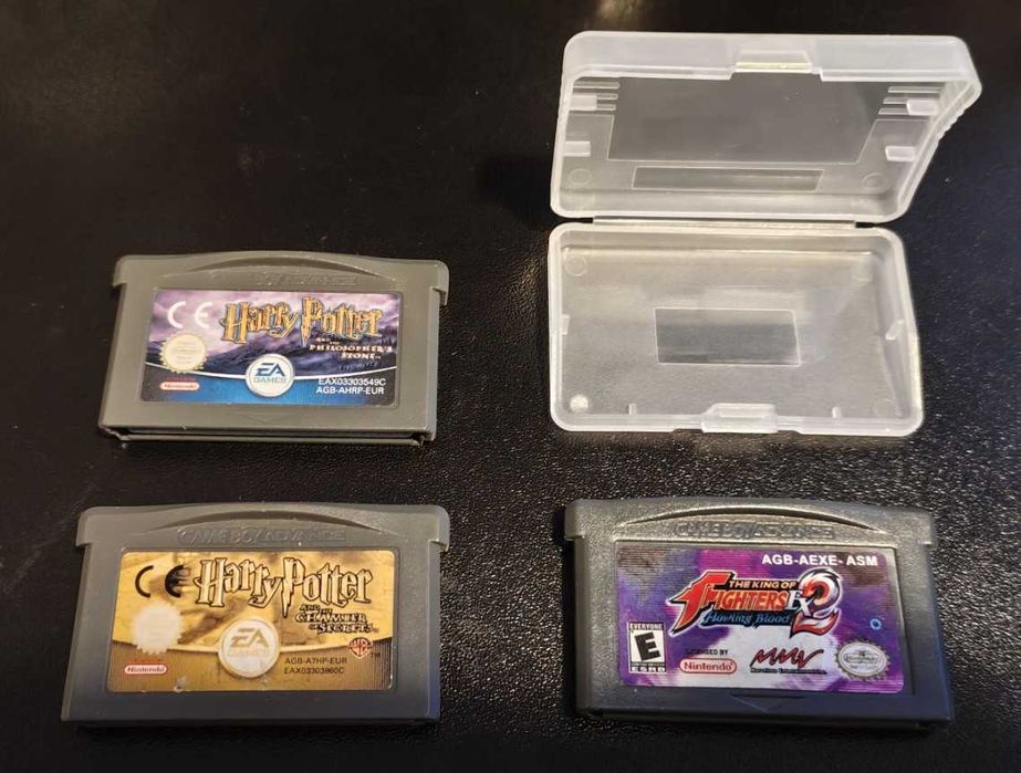 Jocuri King of Fighters si Harry Potter Nintendo Gameboy Advance (GBA)