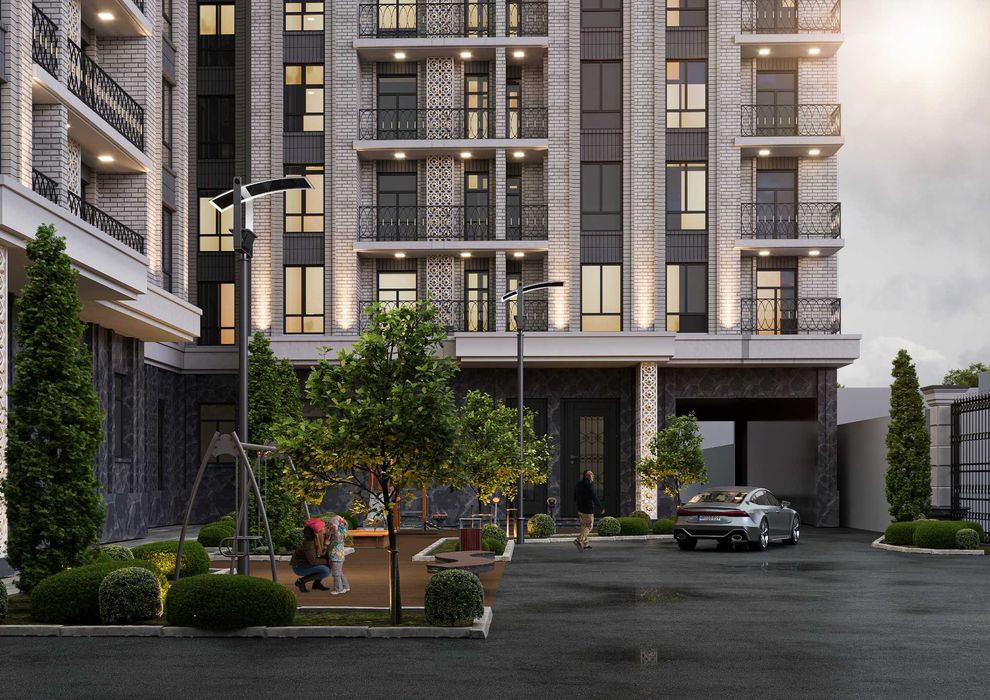 ЖК "Сугдиёна" 61.2 м2  2-к квартира  Ташкент Сергили 3