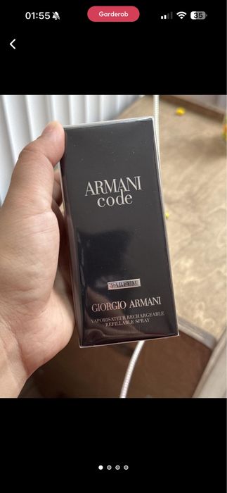 Продам духи armani code