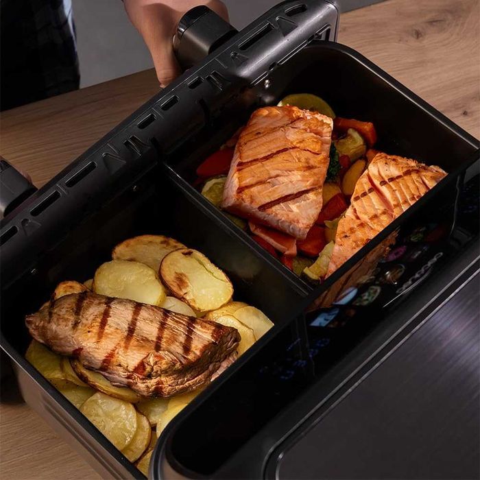 Фритюрник с горещ въздух Cecotec Cecofry&Grill 10L 2800W, лек ДЕФЕКТ