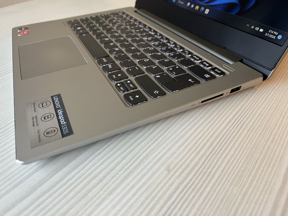 Laptop Lenovo idepad AMD Ryzen 7 - 12Gb RAM - 500SSD - Slim - Type C
