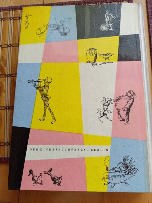 Албум -комикс на Вилхелм Буш с приказки на немски език