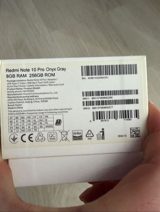 Xiaomi Redmi Note 10 Pro