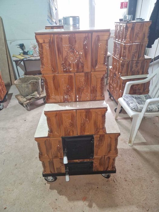 Sobe teracotă vrac și montate