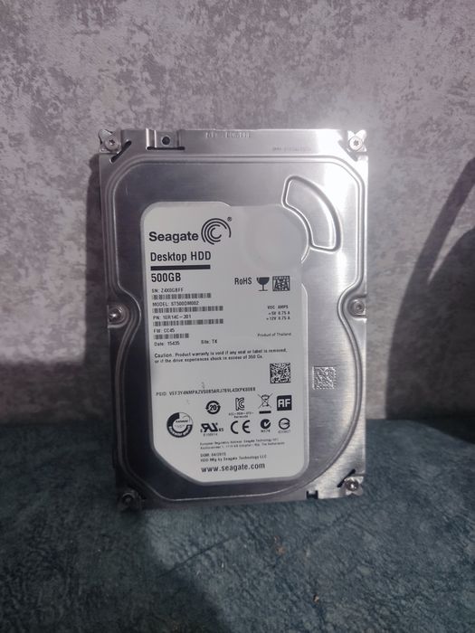 Продаеться жесткий диск Seagate 500г 7200rpmб